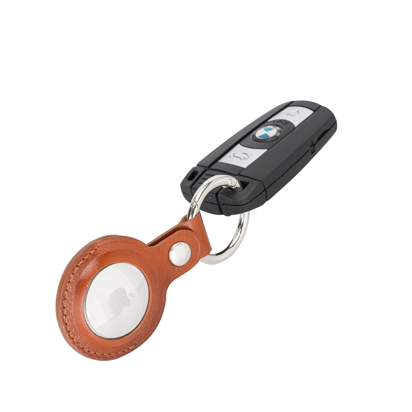 Saratoga Leather AirTag Holder