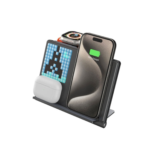 Trendy Portable 5-in-1 Pixel Animation Foldable Stand Pad