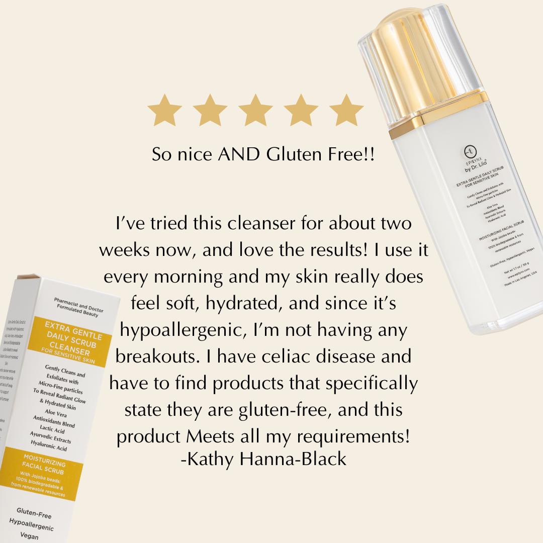 Gentle Exfoliating Face Scrub for Thinning, Sensitive Skin –