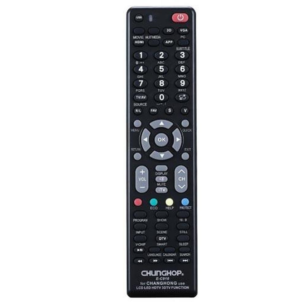Chunghop Universal TV Remote Control Compatible with Changhong LCD