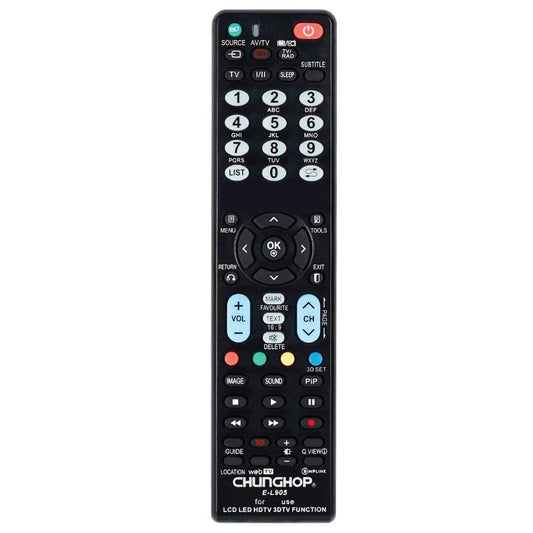 Chunghop Universal TV Remote Control Compatible with  LG LCD Smart HD