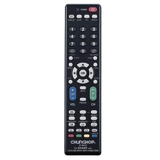 Chunghop Universal TV Remote Control Compatible with Sharp LCD Smart