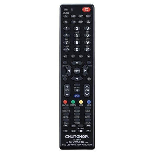 Chunghop Universal TV Remote Control Compatible with Skyworth LCD