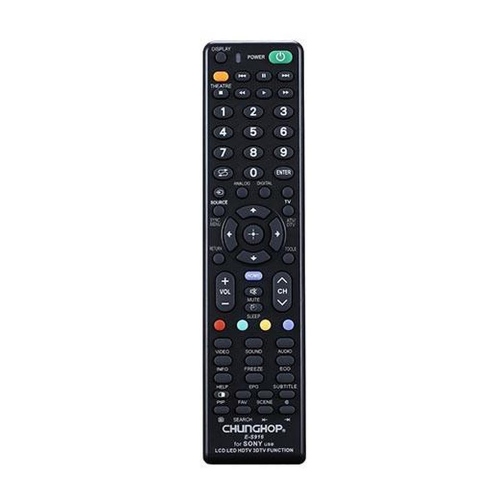 Chunghop Universal TV Remote Control Compatible with Sony LCD Smart HD
