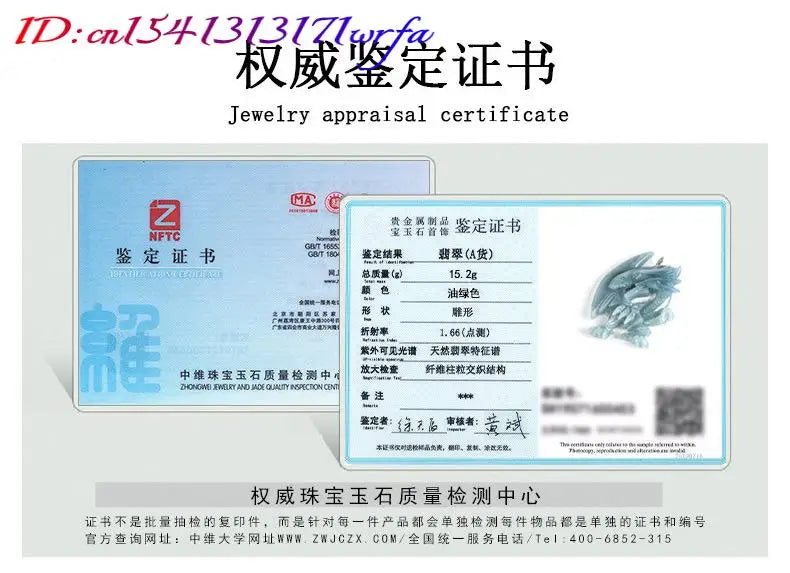 Blue Myanmar Jadeite Dragon Pendant Necklace Burmese Jade Fashion Accessories Luxury Gifts for Women 925 Silver Talismans