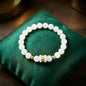 Natural Green Hetian Jade Bracelet Real Jasper Nephrite Jewelry Beads Bangle Amulet Charm Carved Gemstone Luxury Gifts for Women