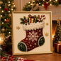 Santa Claus Pearl Diamond Painting Art Kit DIY Hand Painting Christmas Decorative Picture of Festive Atmosphere Gifts
