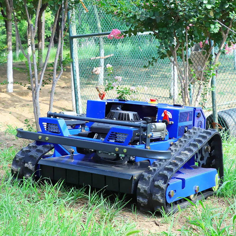 Customized  Remote Control Flail Lawn Mower Y-Shaped Hammer Blade Brush Cutter Automatic Robot Grass Cutter