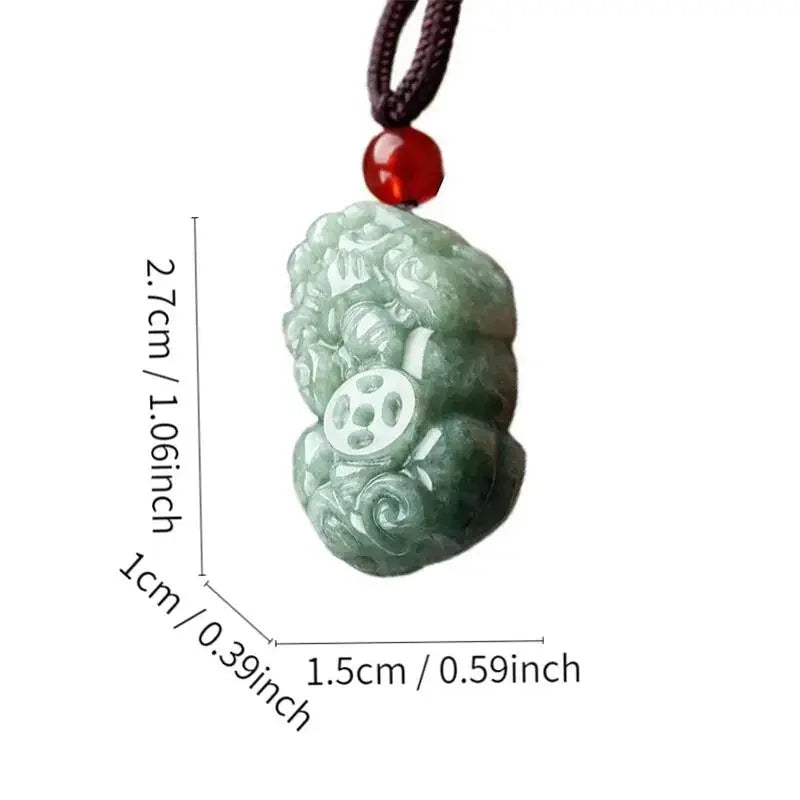 Green Burmese Jadeite Pendant Gemstones Gifts for Women Necklaces Men Necklace Charms Jade Vintage Natural Pendants Jewelry