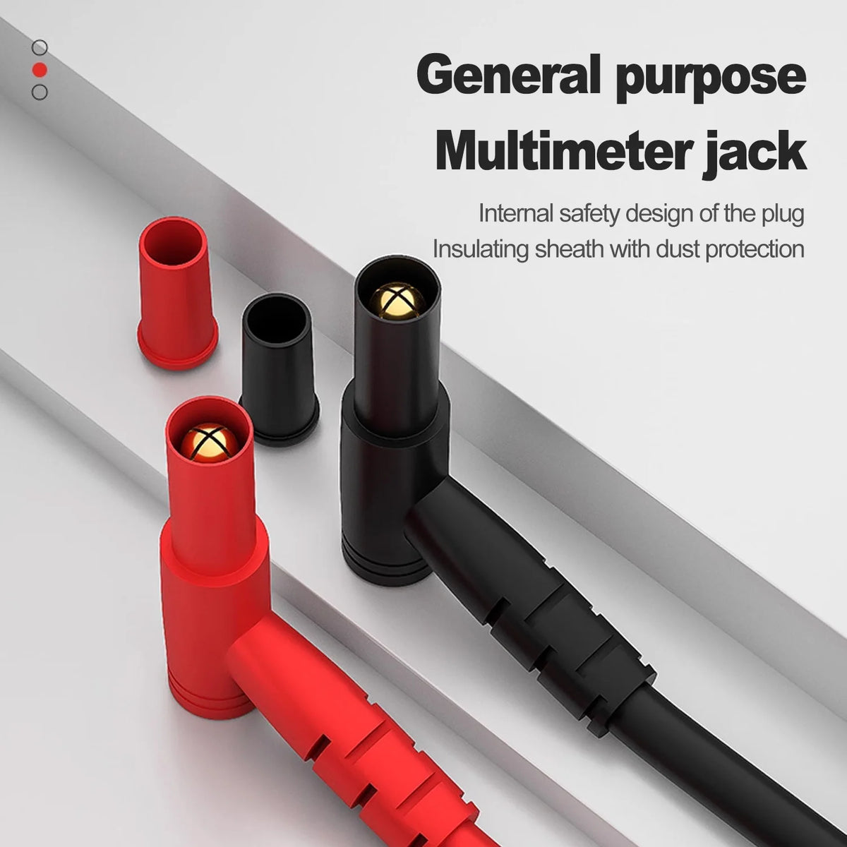 10A 20A Multimeter Test Heads Needle Pin Digital Multi Meter Head Wire Pen Cable Kit Multimeter Voltmeter Silicone Tester Kit