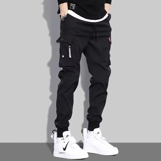 2025 New men work pants, tactical pants, workwear, multi pocket casual training pants, jogging and hiking casual pants