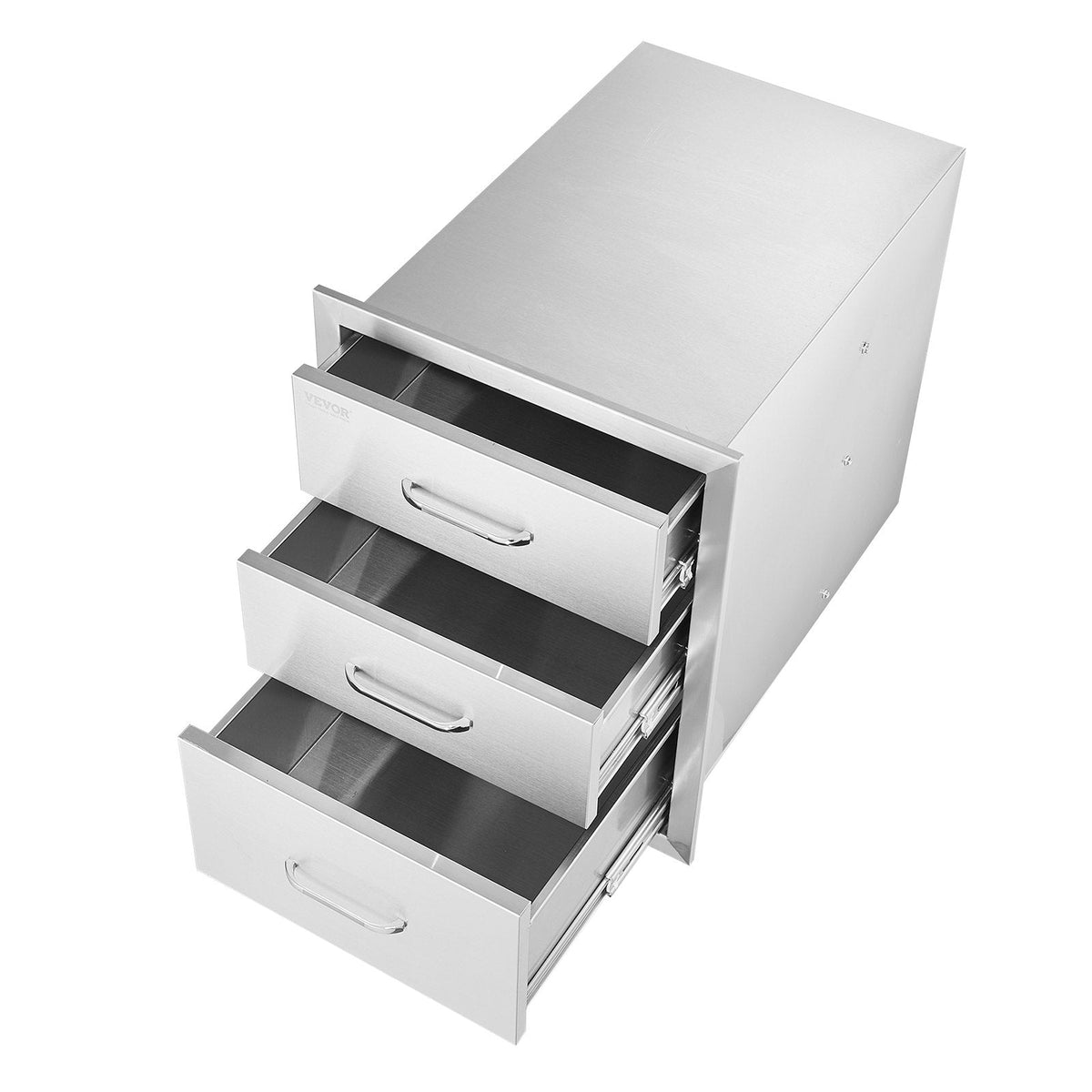 VEVOR 18x23 Inch Outdoor Kitchen Stainless Steel Triple Access BBQ