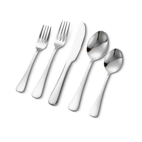 VEVOR 30-Piece Silverware Set, Food-Grade Stainless Steel Flatware