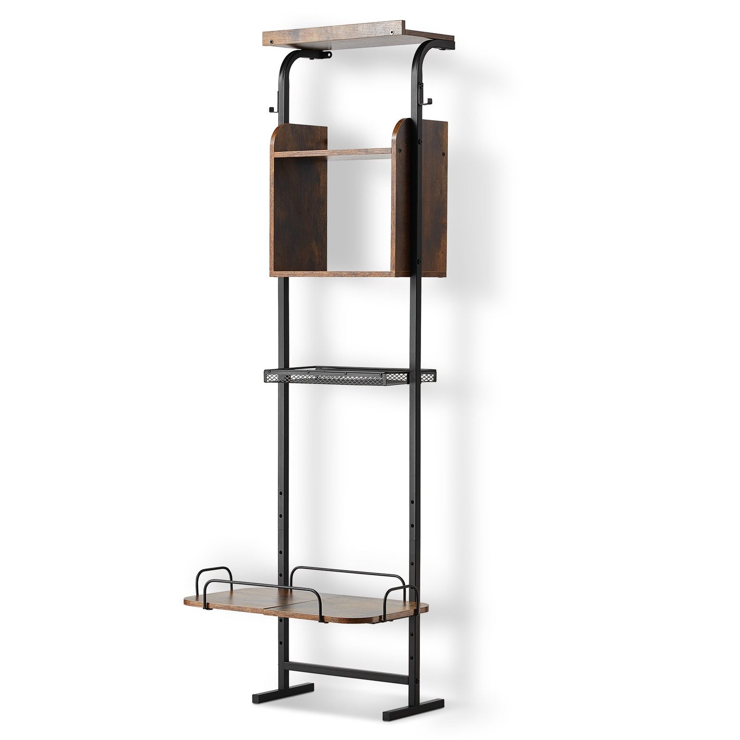Pet Feeding Station with Storage, Elevated Dog Bowls, Raised Dog Bowl
