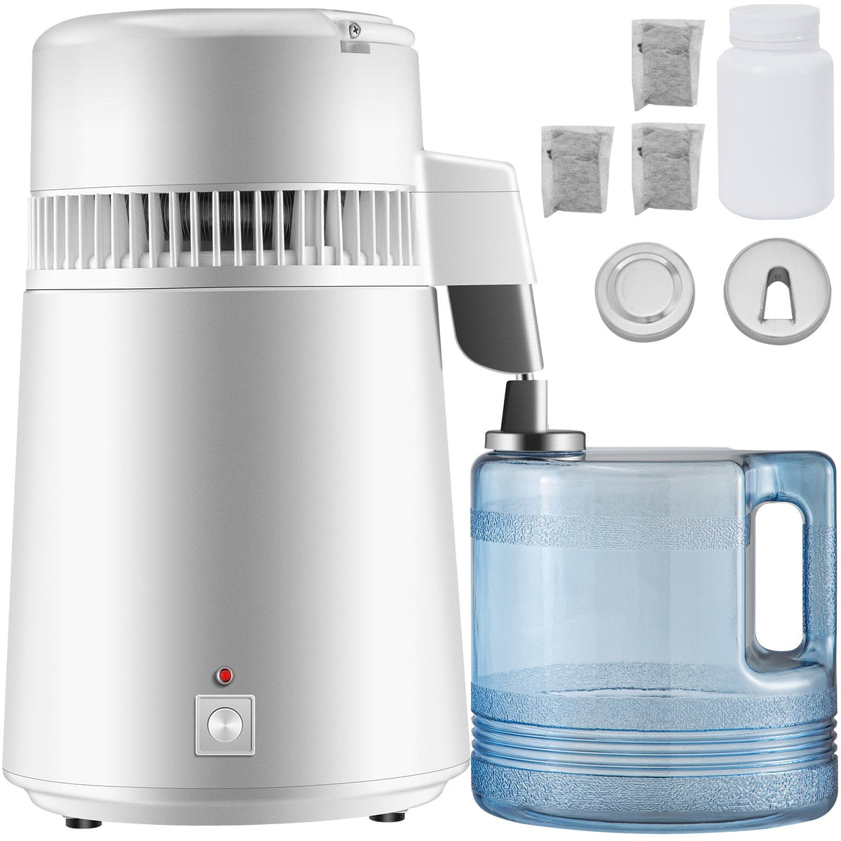 Newest 4L Dental  Medical Pure Water Distiller All Stainless Steel