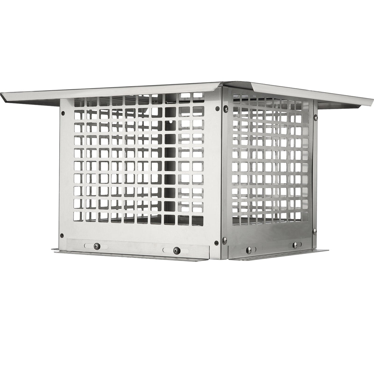 VEVOR Chimney Cap, 12 x 12 inch, 304 Stainless Steel Fireplace Chimney