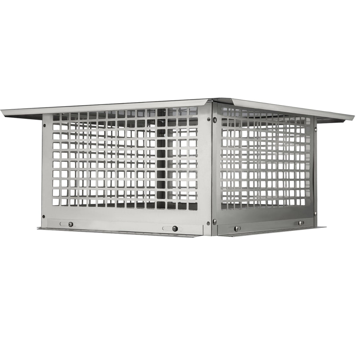 VEVOR Chimney Cap, 17 x 17 inch, 304 Stainless Steel Fireplace Chimney