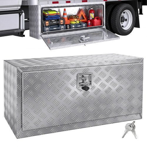 VEVOR Underbody Truck Box, 914 x 355 x 405 mm Pickup Storage Box,