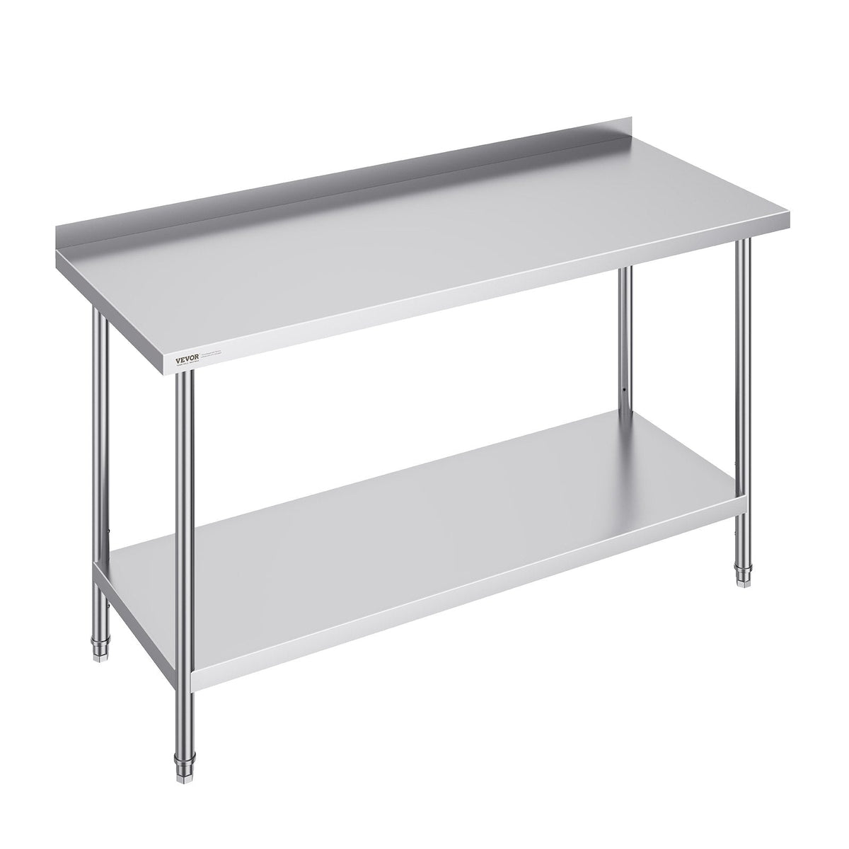 VEVOR 24 x 60 x 36 Inch Stainless Steel Work Table, Commercial Food