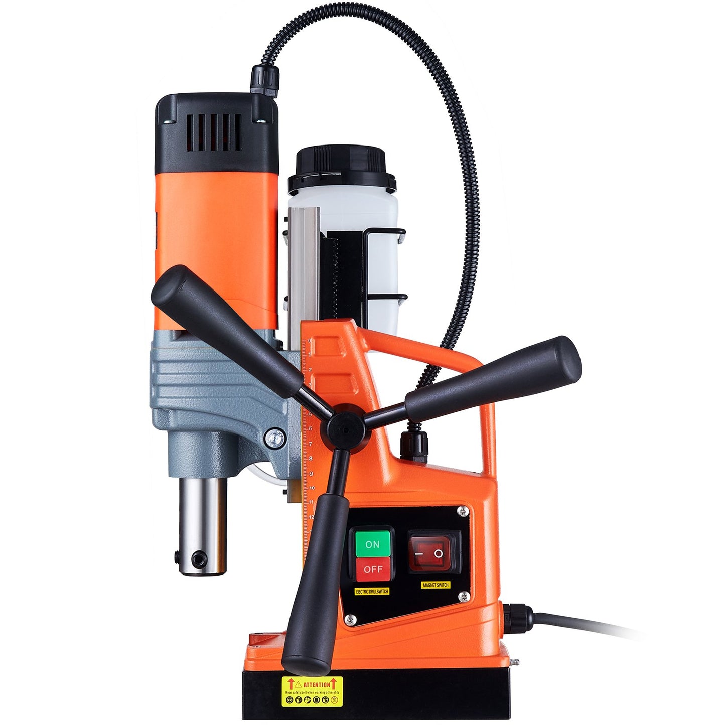 Magnetic Drill, 1300W Motor 1.6 in Boring Diameter, 2810 lbf Portable