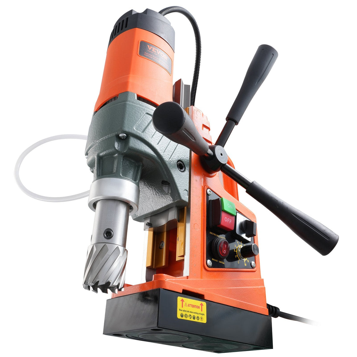 VEVOR Magnetic Drill, 1450W Motor 1.6 in Boring Diameter, 2810 lbf