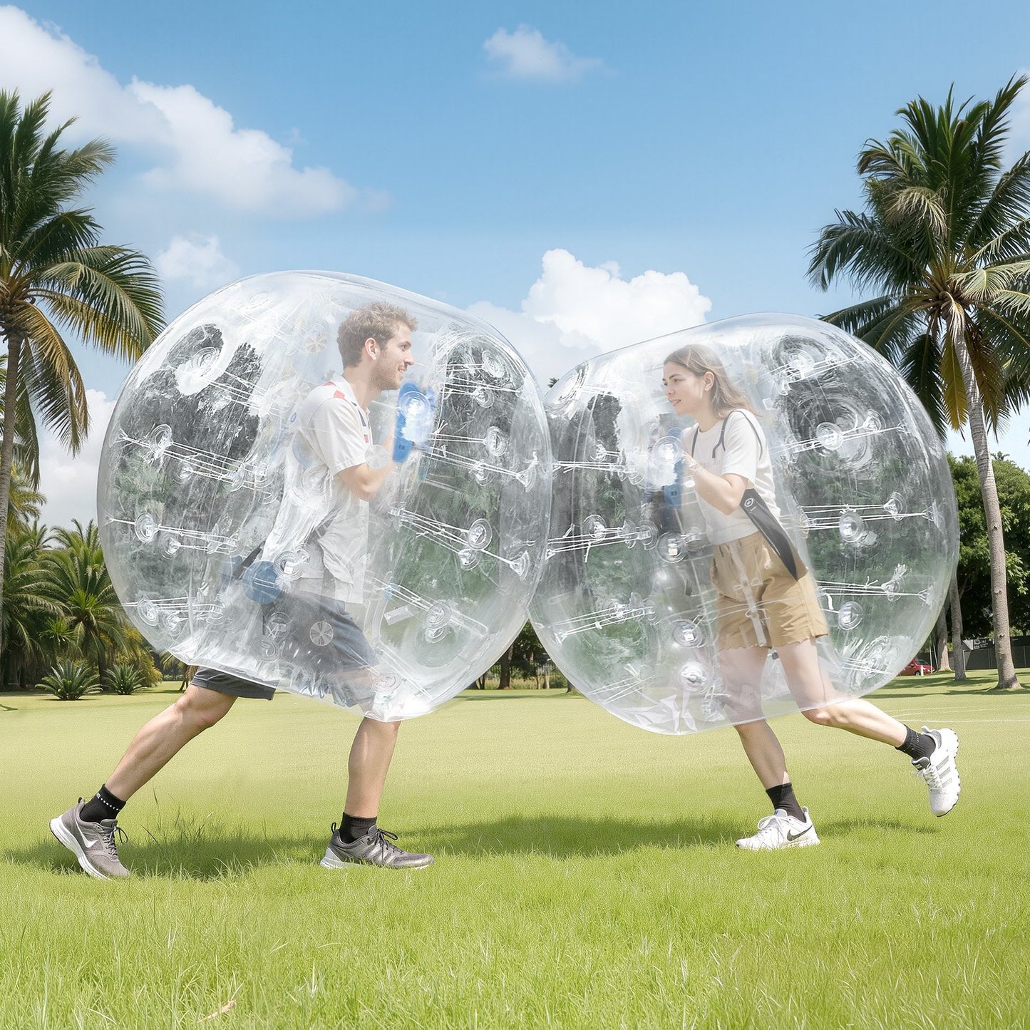 Inflatable Bumper Ball 1-Pack, 5FT/1.5M Body Sumo Zorb Balls for Teen