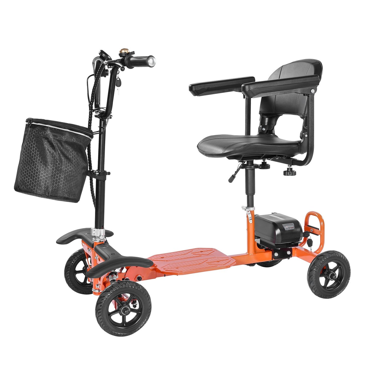 4-Wheel Folding Mobility Scooter for Adults & Seniors, 120kg Loading