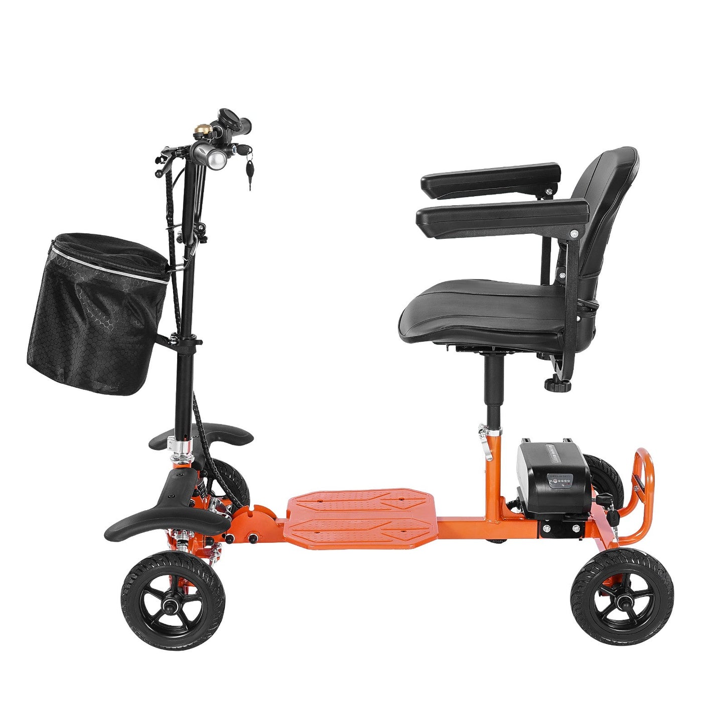 4-Wheel Folding Mobility Scooter for Adults & Seniors, 120kg Loading