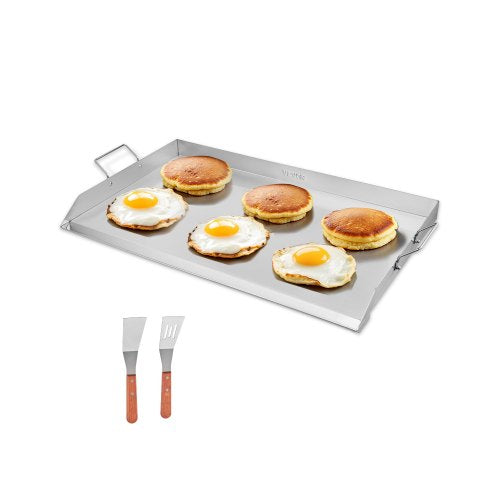 VEVOR Stainless Steel Griddle, 36x22 inch Universal Flat Top