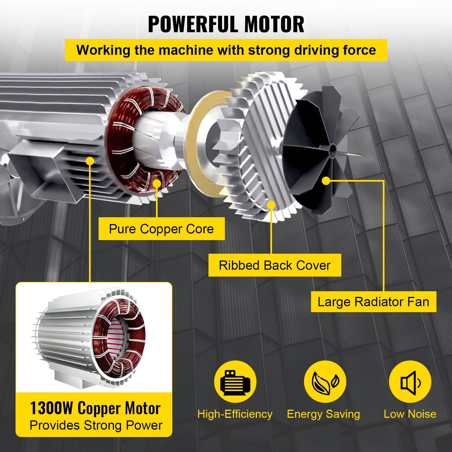800Kg/1700Lbs Electric Trolley Hoist 1300W Electric Hoist Winch Double