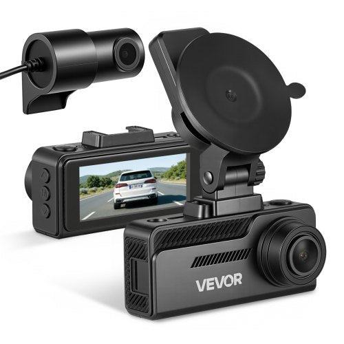 Dash Cam Front and Rear, 4K+1080P, 32 GB Card Included, Dual Channel