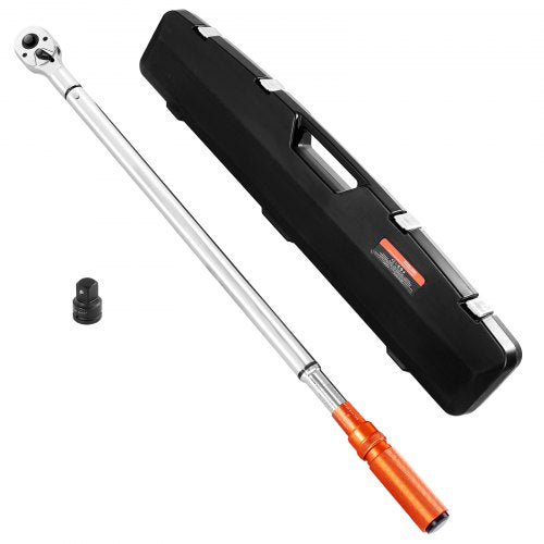 VEVOR Click Torque Wrench, 3/4 Inch Drive, 100-600 lbf-ft /