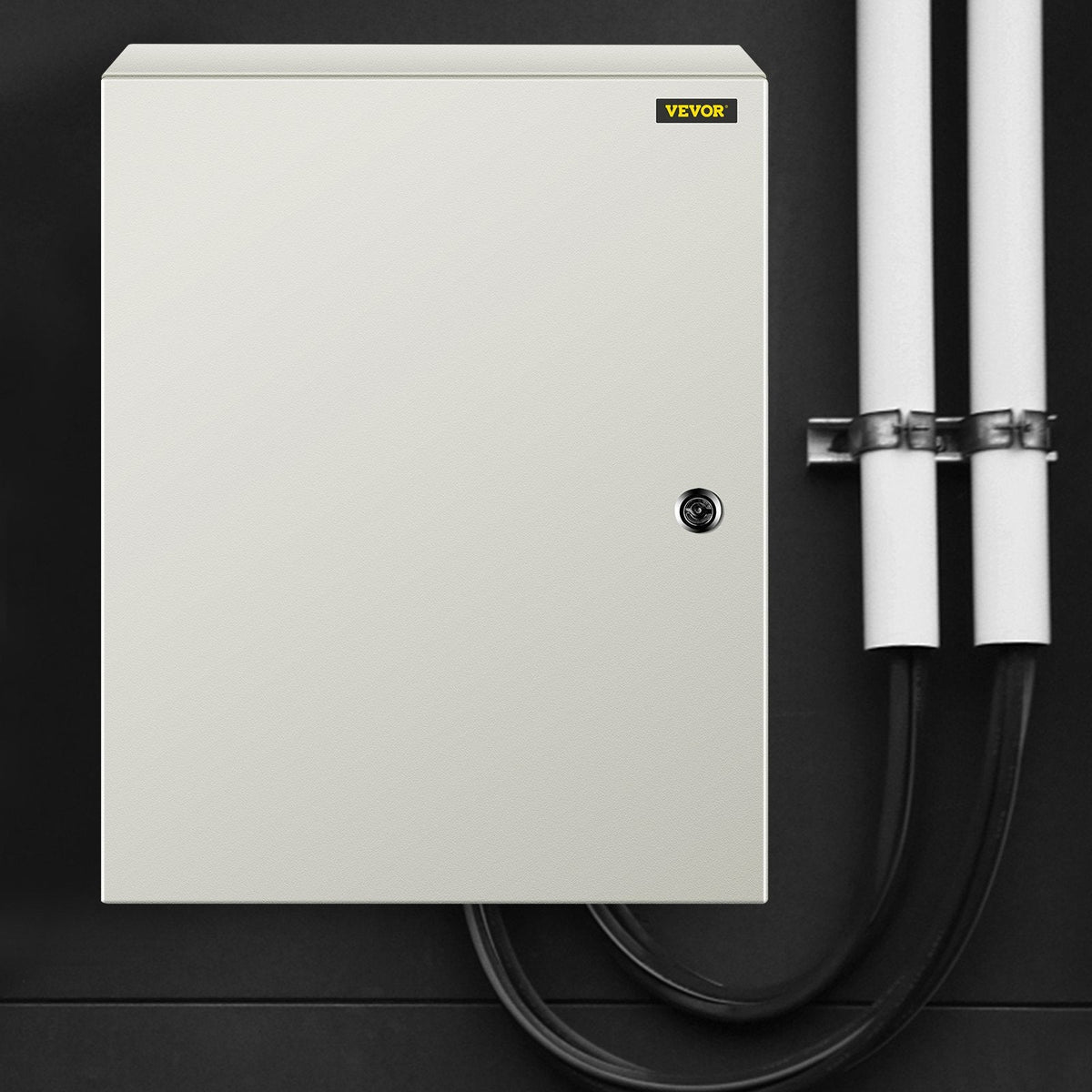 VEVOR NEMA Steel Enclosure, 50x40x20 cm NEMA 4X Steel Electrical Box,