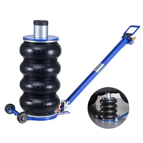 Air Jack, 6 Ton Quadruple Bag Airbag Jack, Lift Up to 673 mm with