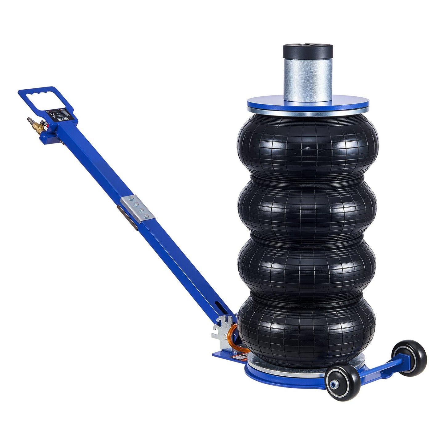 Air Jack, 6 Ton Quadruple Bag Airbag Jack, Lift Up to 673 mm with