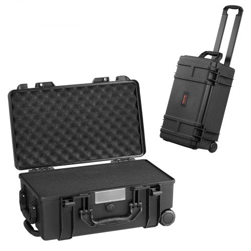VEVOR Weatherproof Hard Case, Heavy Duty Protective Dry Box Case with