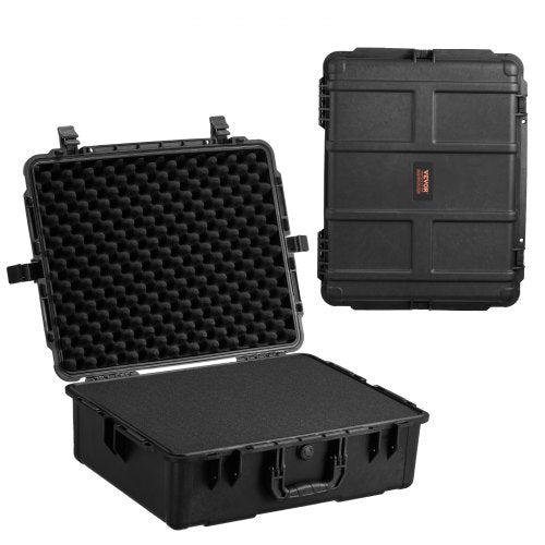 VEVOR Weatherproof Hard Case, Heavy Duty Protective Dry Box Case with