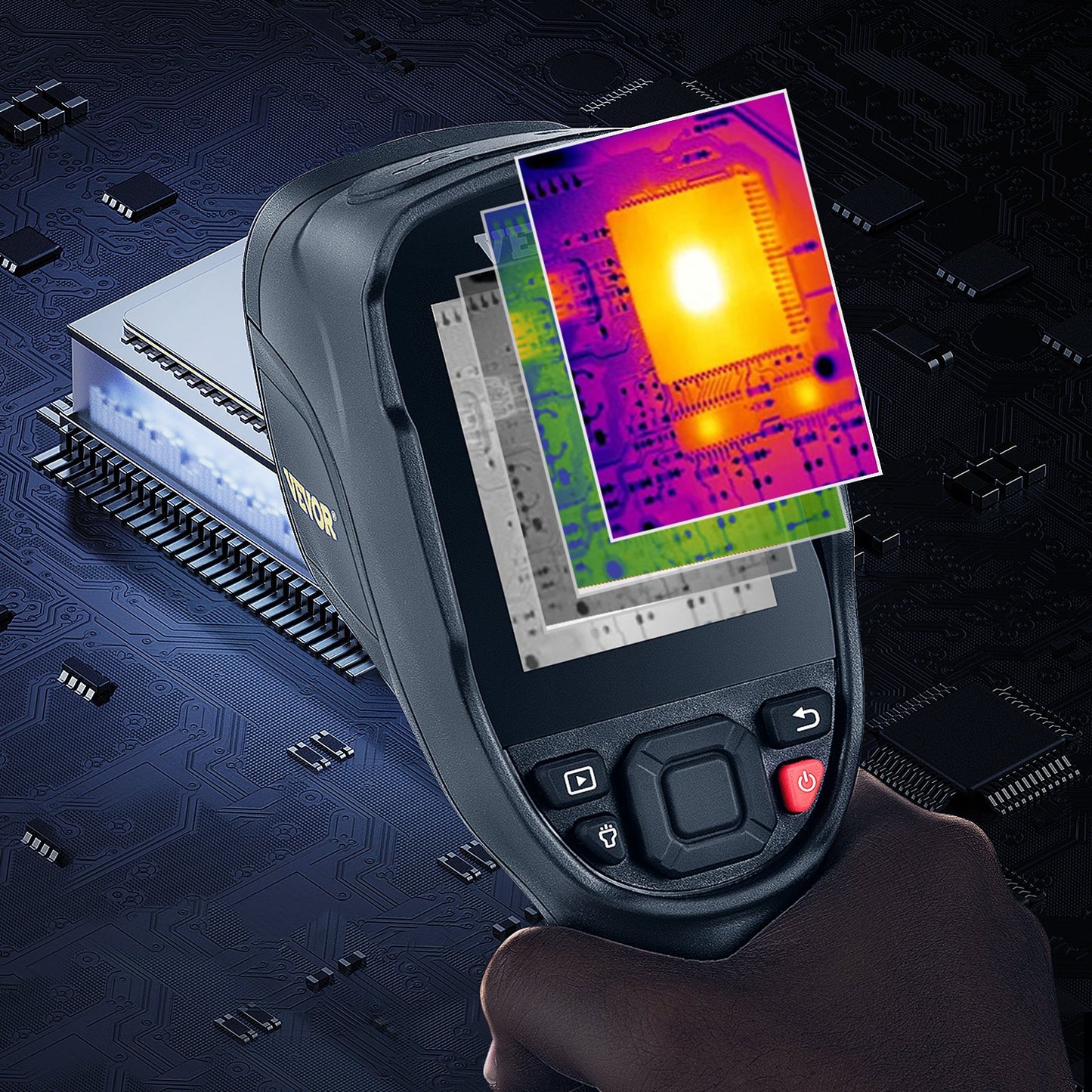 Infrared Thermal Imager Thermal Camera IR Resolution 240x180 7.1 cm