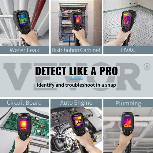 VEVOR Thermal Imaging Camera, 320 x 240 Pixels Super Resolution with