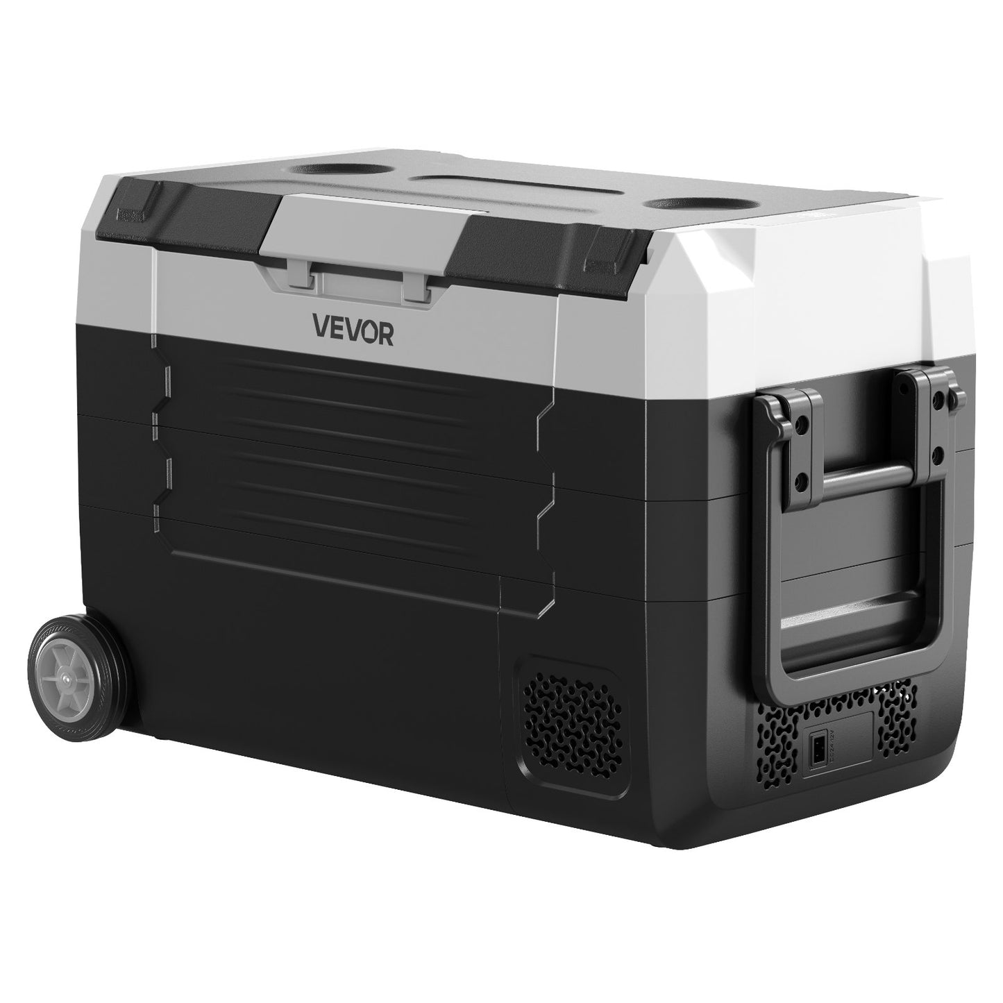 Car Refrigerator, DC 12/24V AC100-240V Compressor Electric Cooler,