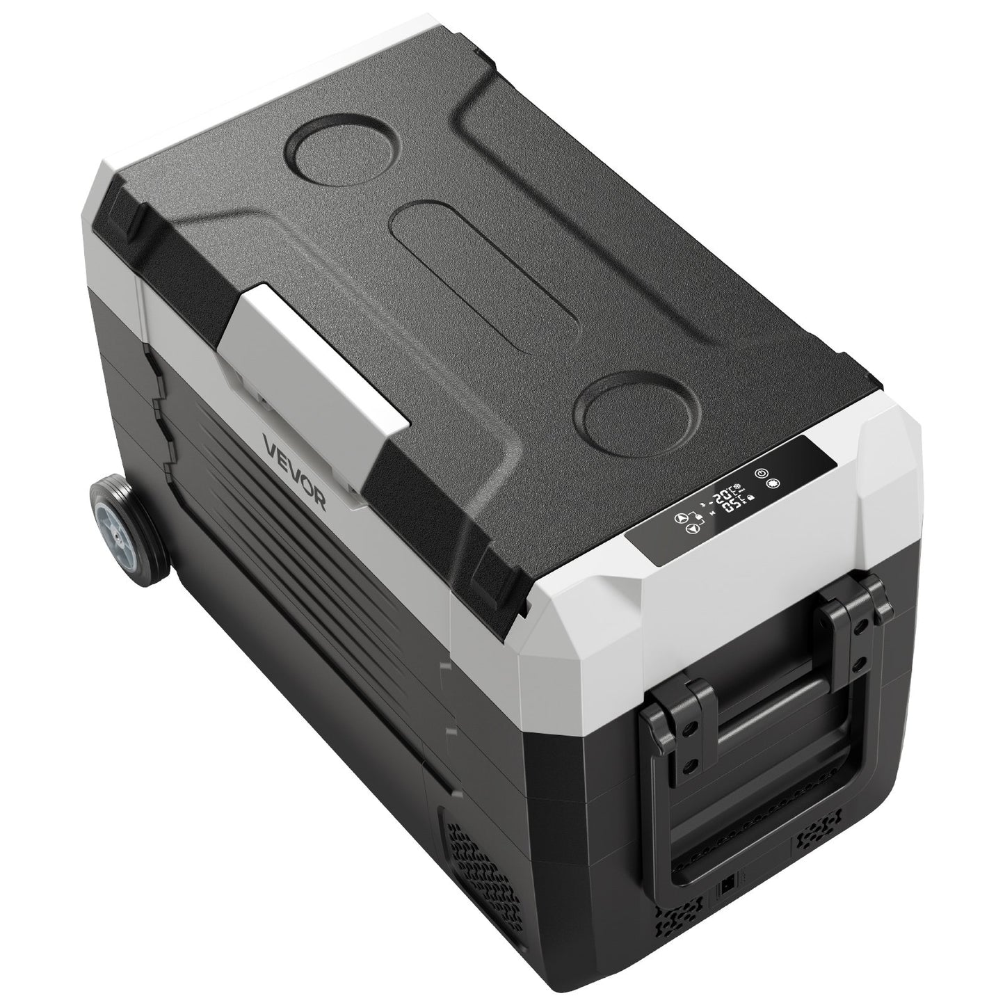 Car Refrigerator, DC 12/24V AC100-240V Compressor Electric Cooler,