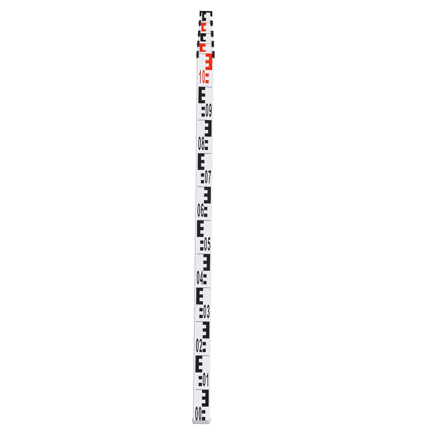 Aluminum Grade Rod, 5M Metric Telescopic Measuring Rod, Double-Sided