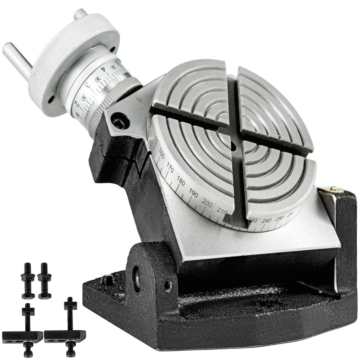 VEVOR Rotary Table 4 INCH/100 MM Horizontal Vertical Rotary Table