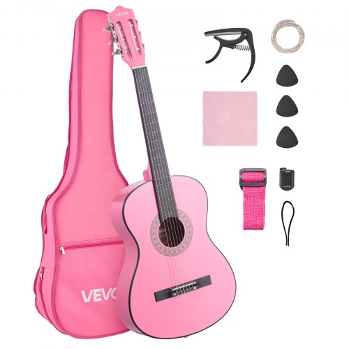Classical Guitar, 960 mm, Wood Classical Guitar Starter Kit for