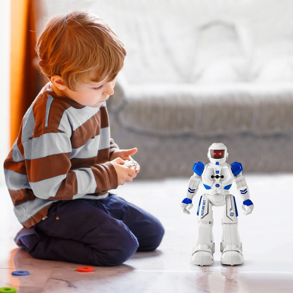 VEVOR RC Robot Toys for Kids, Gesture Sensing Programmable Remote