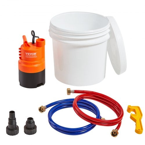 VEVOR Tankless Water Heater Flushing Kit, Includes Efficient Pump &