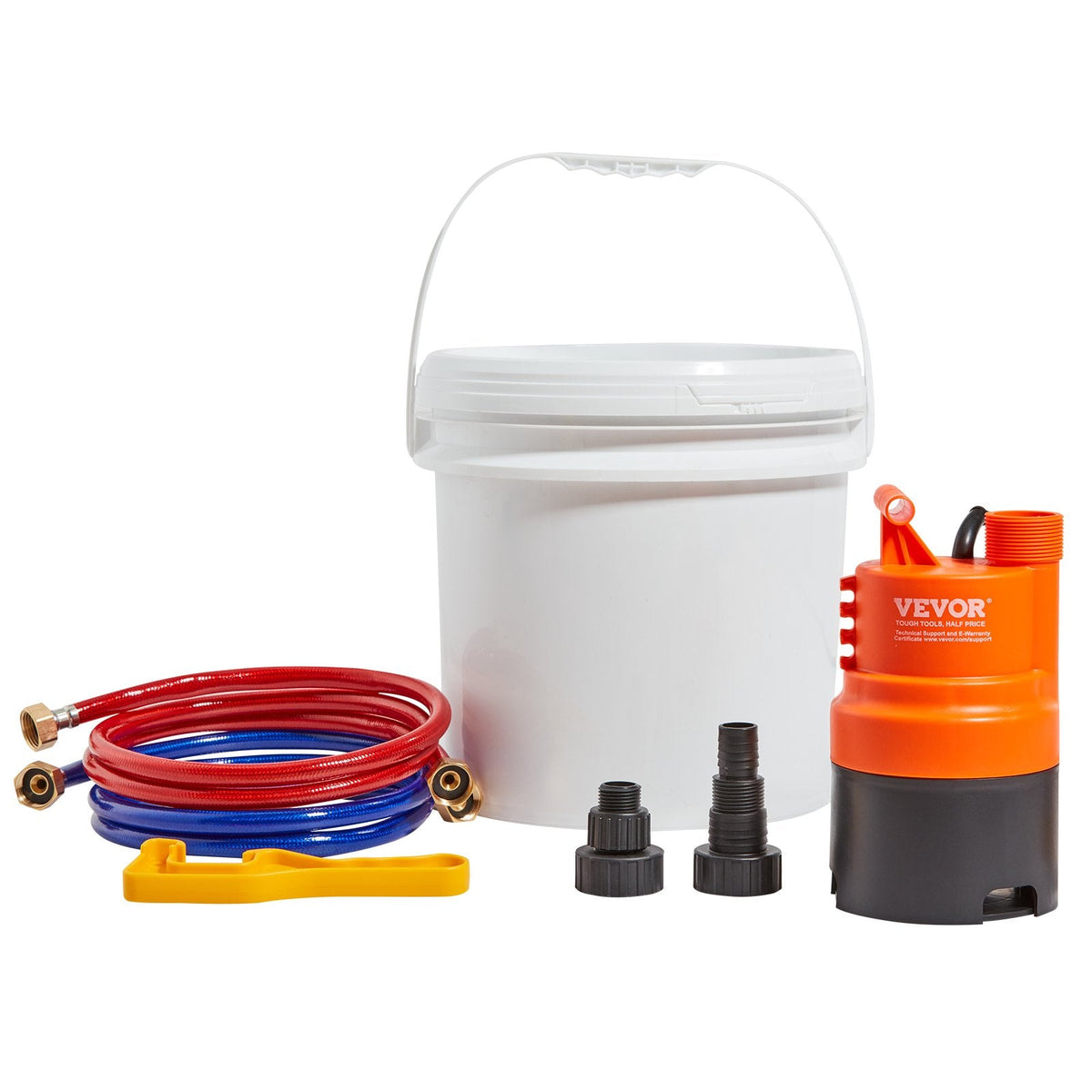 VEVOR Tankless Water Heater Flushing Kit, Includes Efficient Pump &