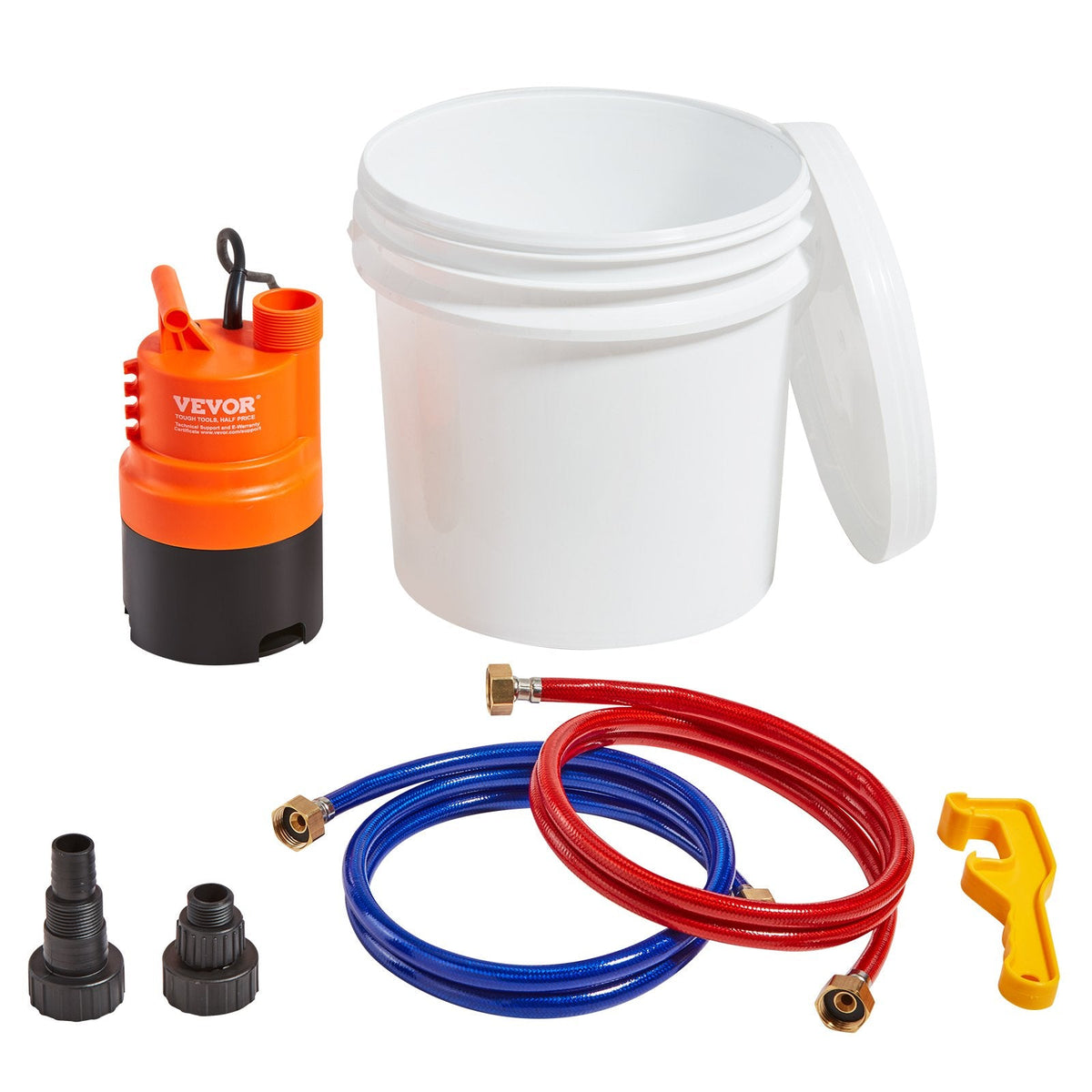 VEVOR Tankless Water Heater Flushing Kit, Includes Efficient Pump &