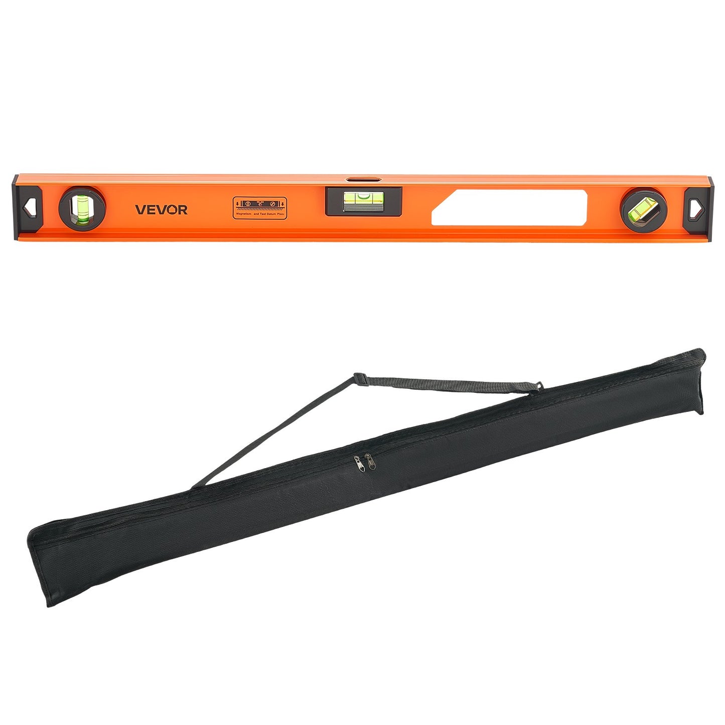Magnetic Level Set, 4-Piece (400/600/900/1200 mm), Aluminum Alloy