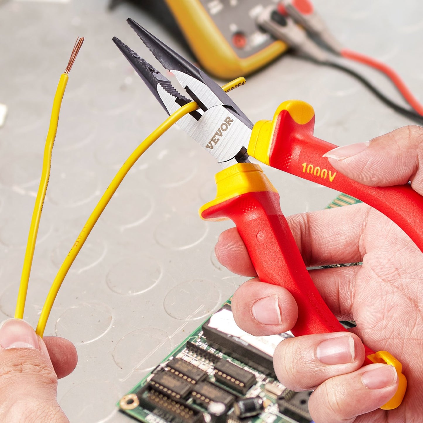 Insulated Screwdriver Set, 12-Piece Professional Electrical